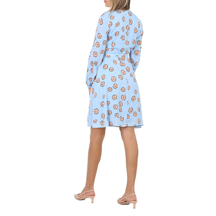 Essentiel Antwerp Floral Print Wrap Dress - 4