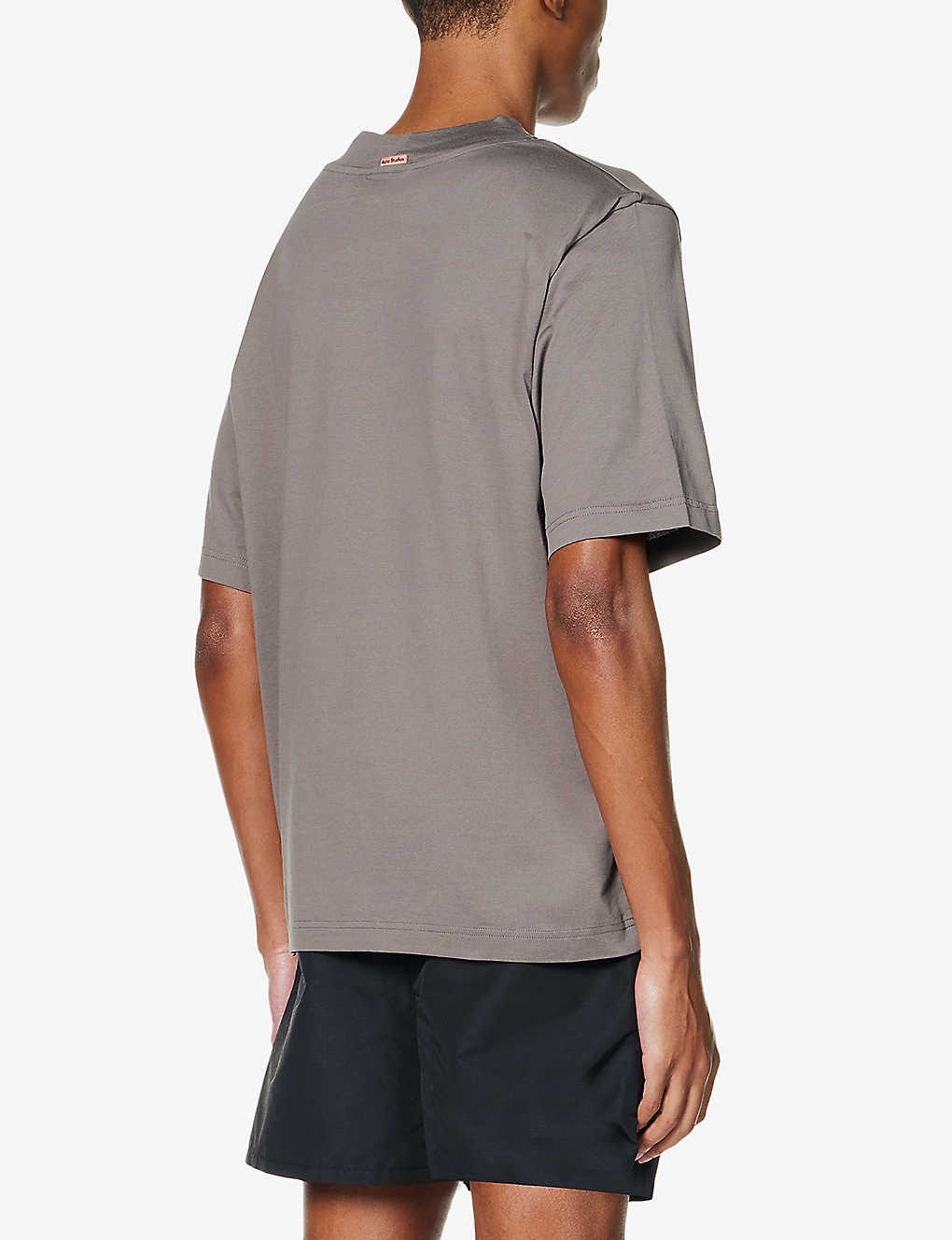 Ensco U Pink Label brand-print cotton-jersey T-shirt - 4