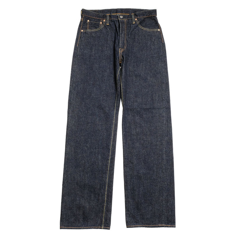 Pure Blue Japan 14oz. Selvedge Denim - Relaxed Piped Straight - XX-002 outlook