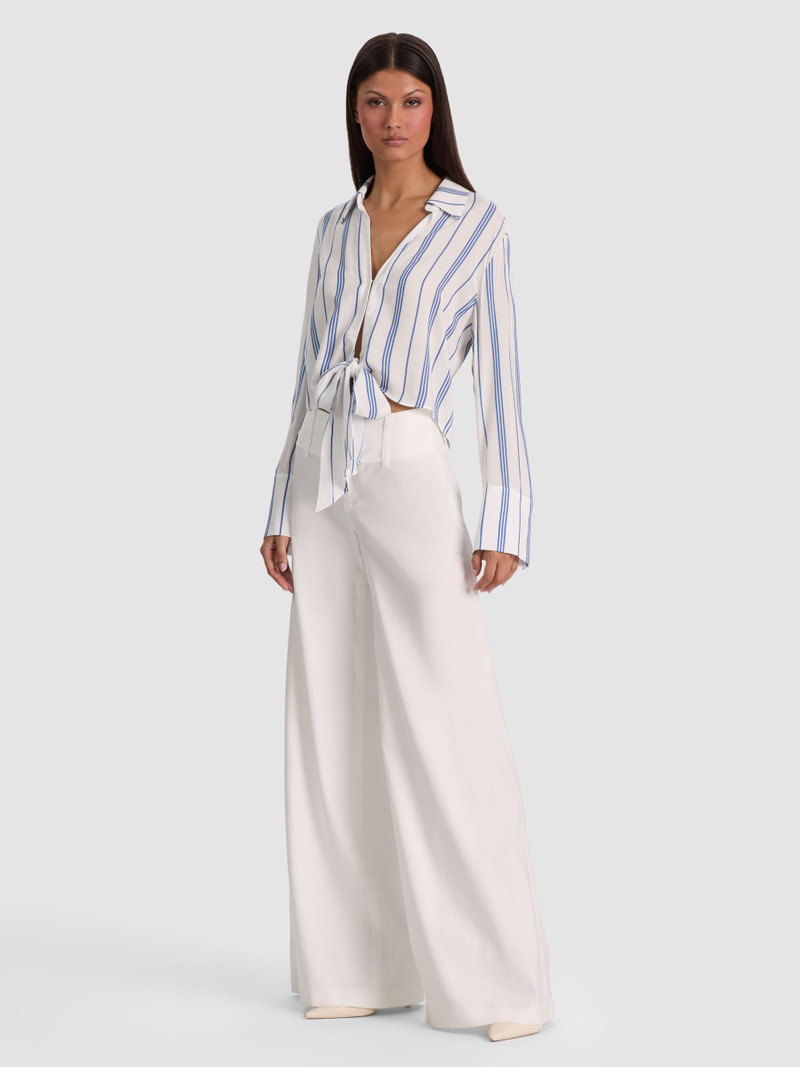 HANNON TIE FRONT BLOUSE 6