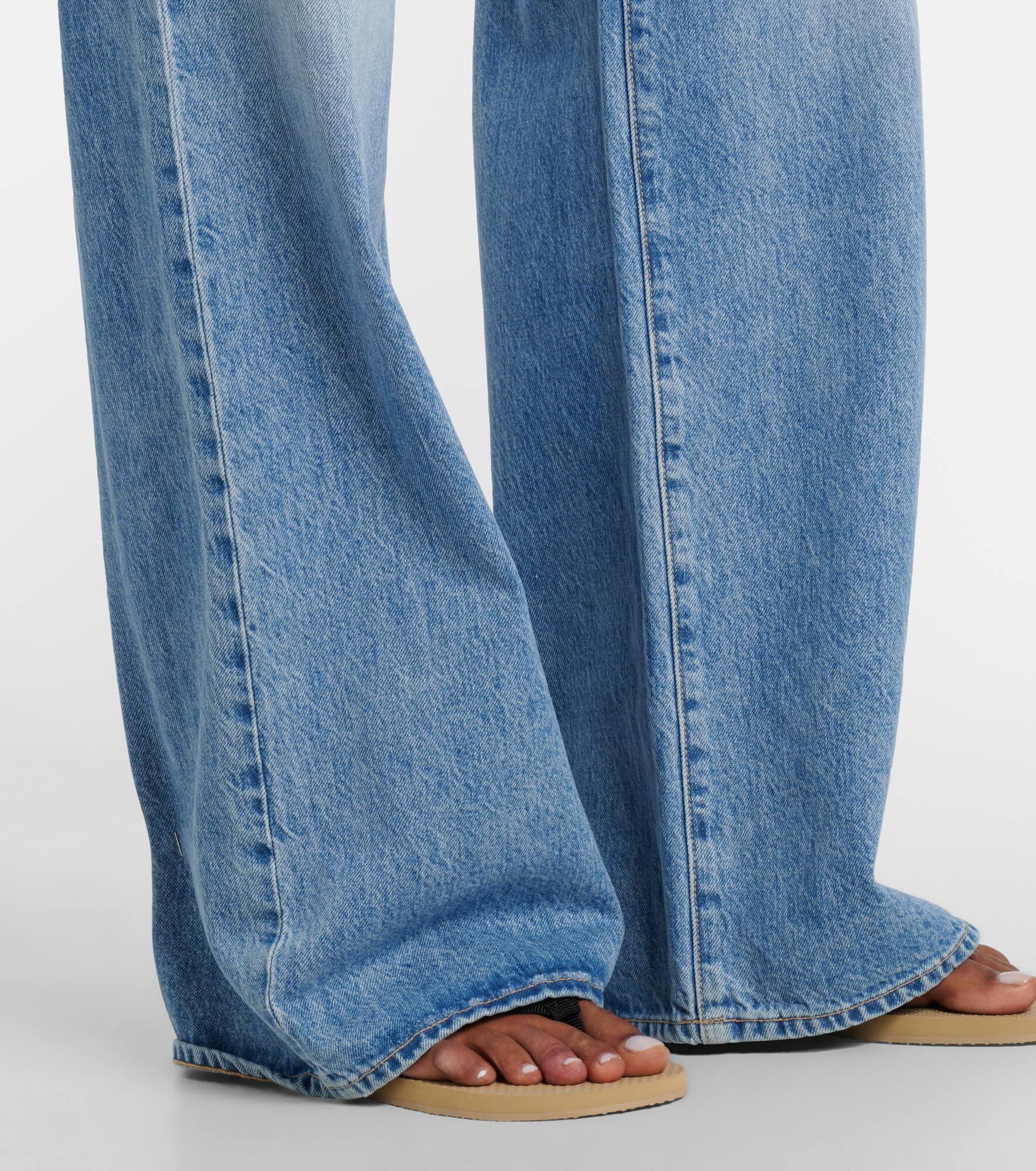 Eva high-rise wide-leg jeans - 5