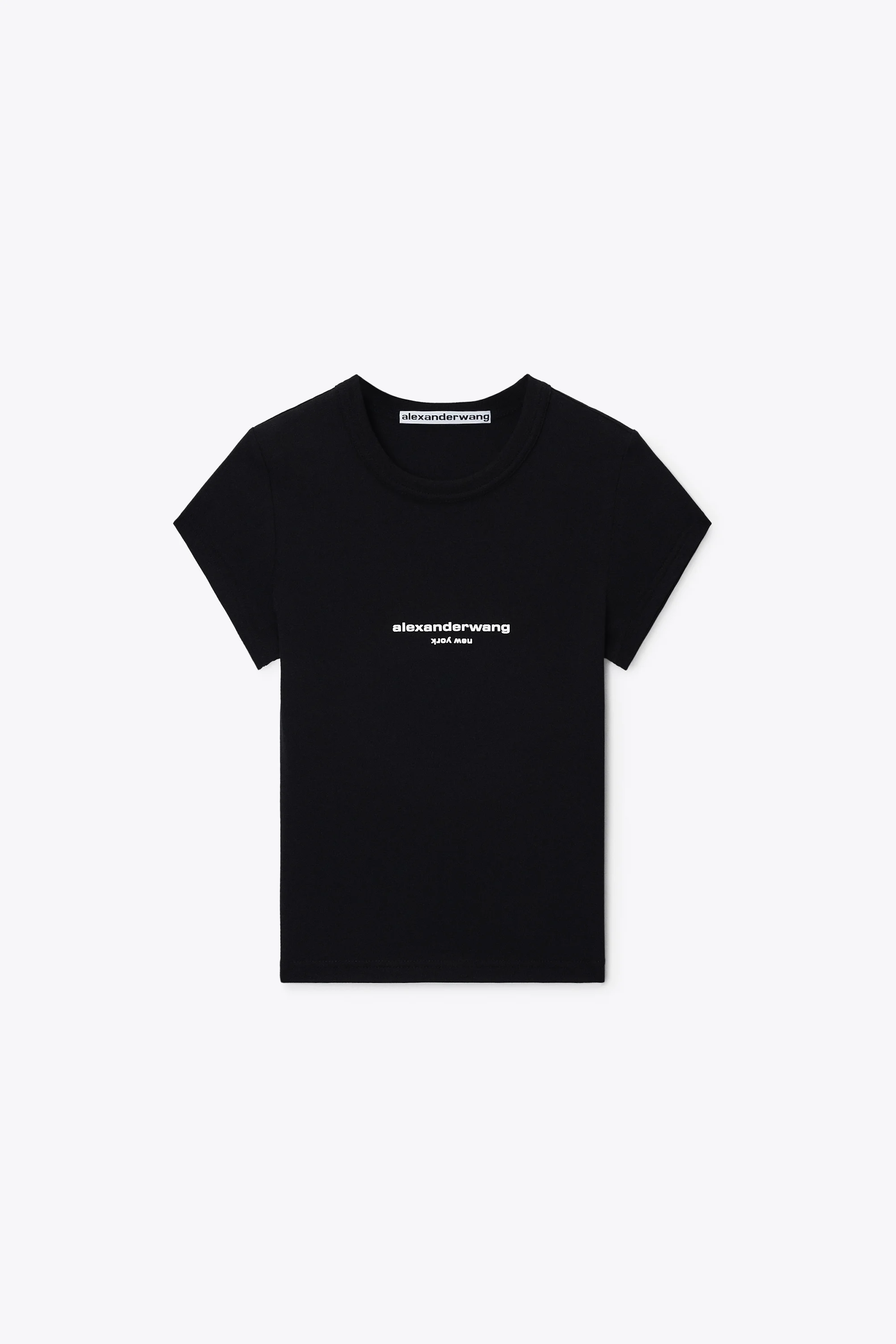 LOGO PRINT FITTED TEE - 1