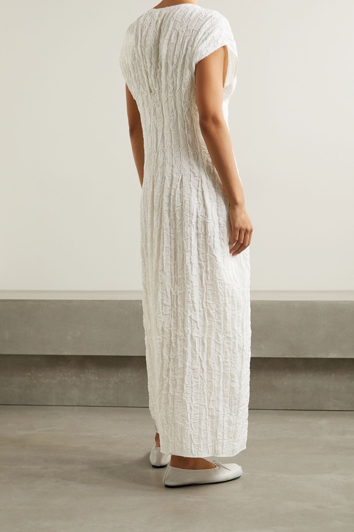 Tamy cloqué maxi dress - 3