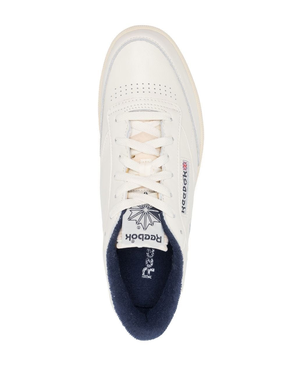 logo-patch low-top sneakers - 4