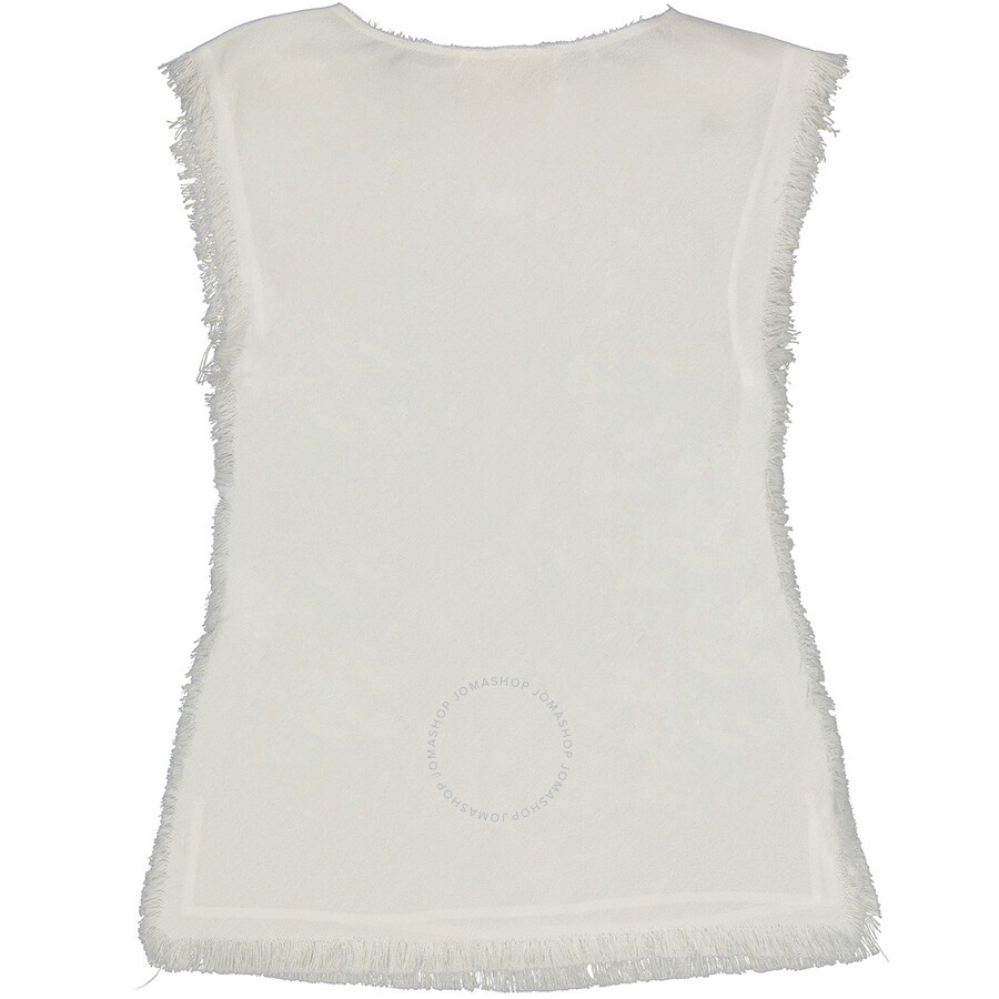 Marni Ladies Fringed Sleeveless Blouse - 2