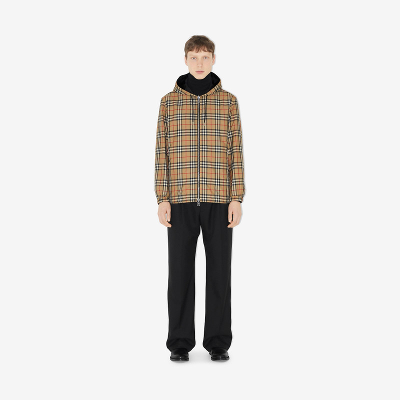 Burberry Reversible Vintage Check Hooded Jacket outlook
