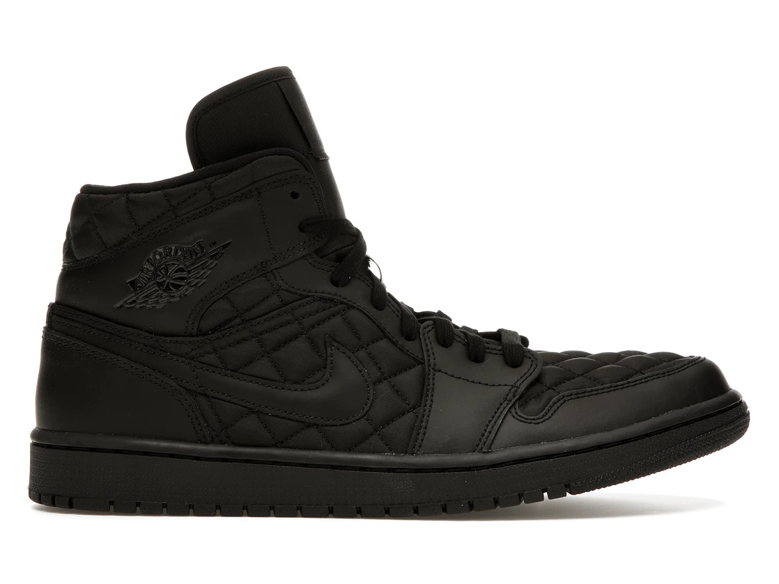 Jordan 1 Mid SE Quilted Black (W) - 1