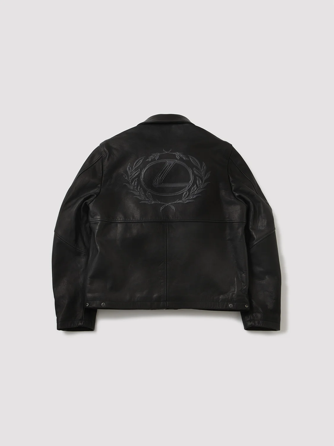 ‘FUTURE CLASSIC CLUB’ LEATHER FIREMAN JACKET - 1