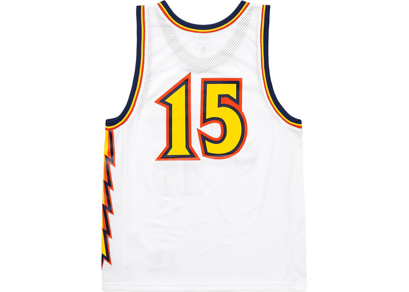 Supreme Supreme Bolt Basketball Jersey White outlook