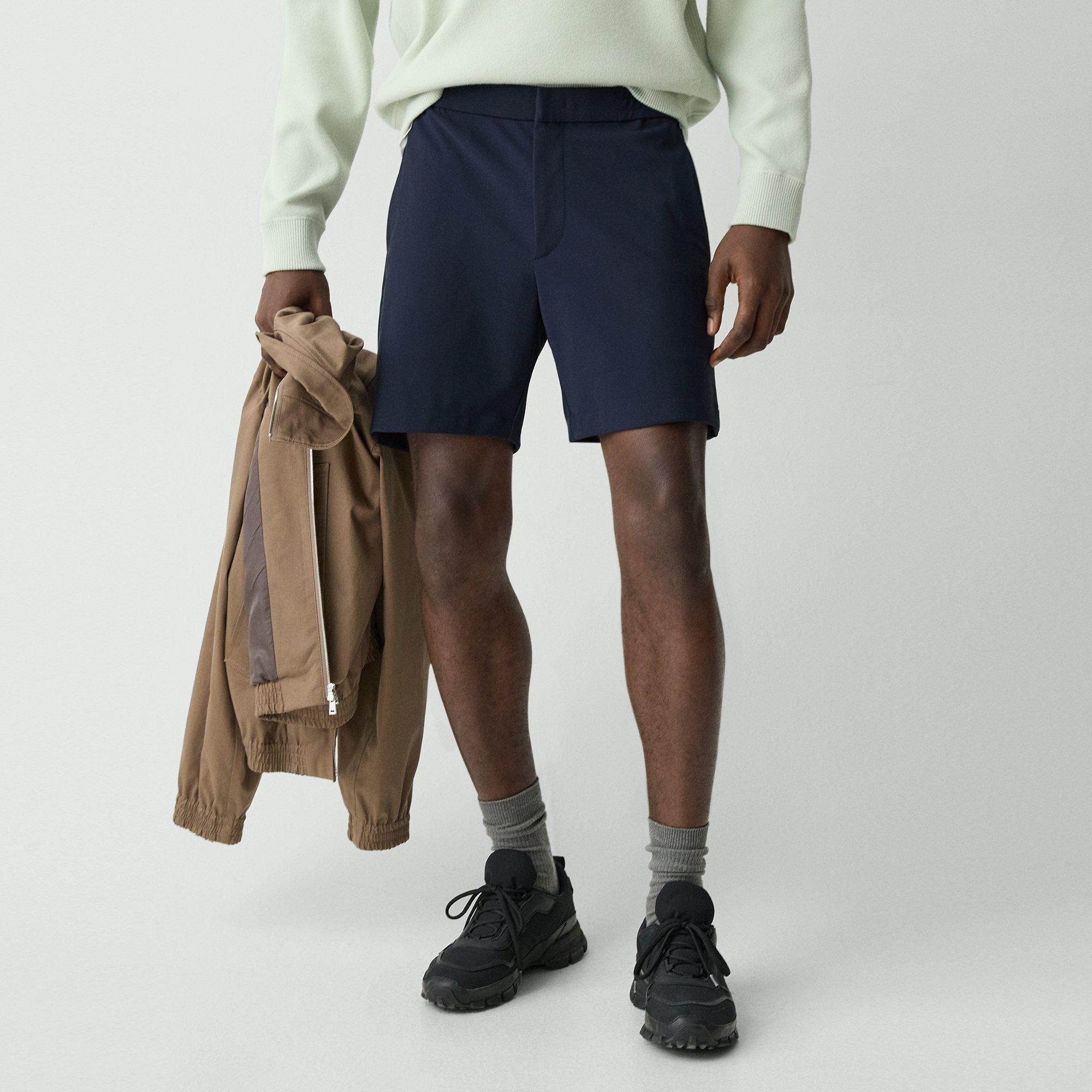 Curtis Drawstring Short in Precision Ponte - 5