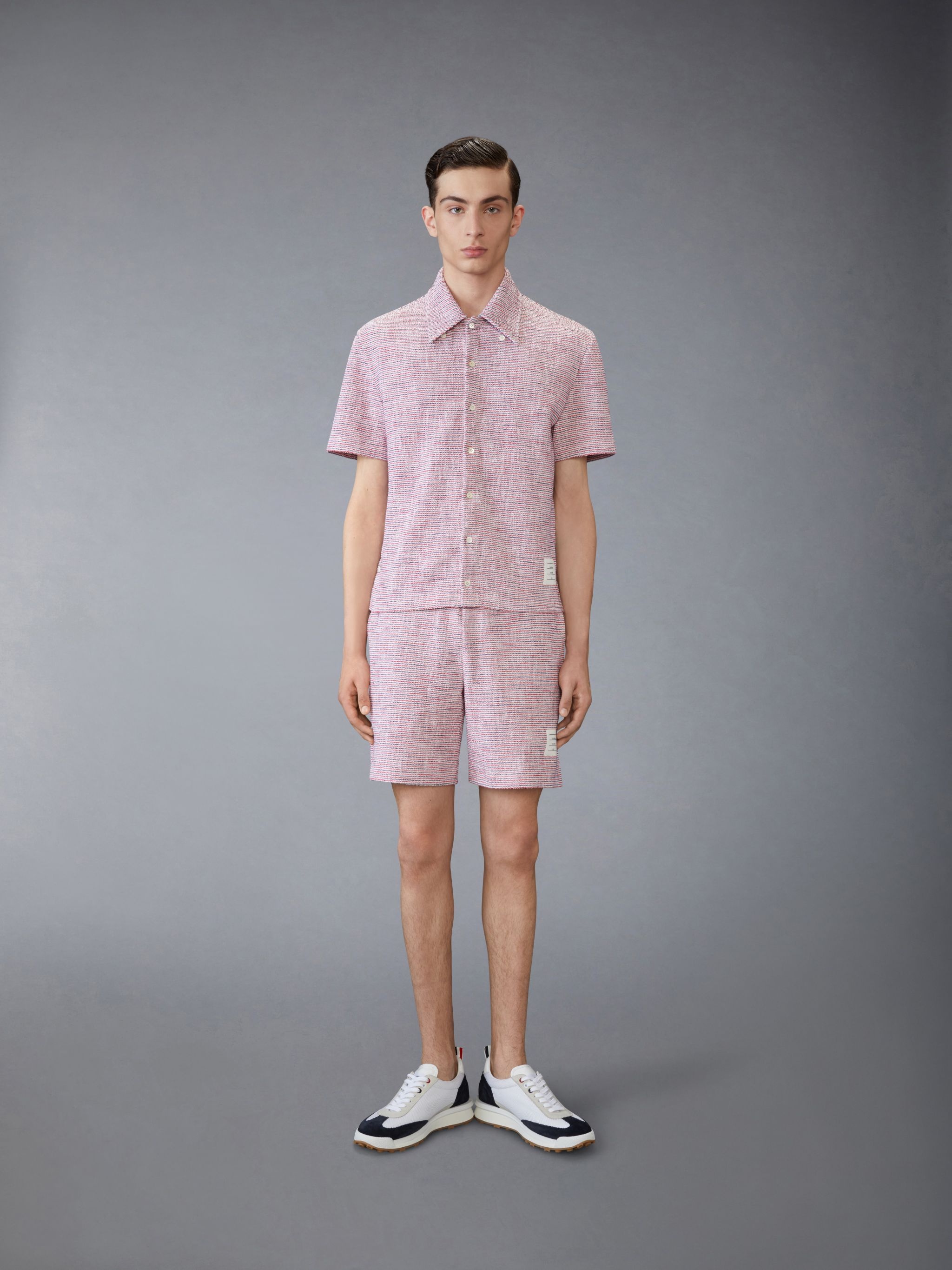 COTTON TWEED SUMMER SHORTS - 3