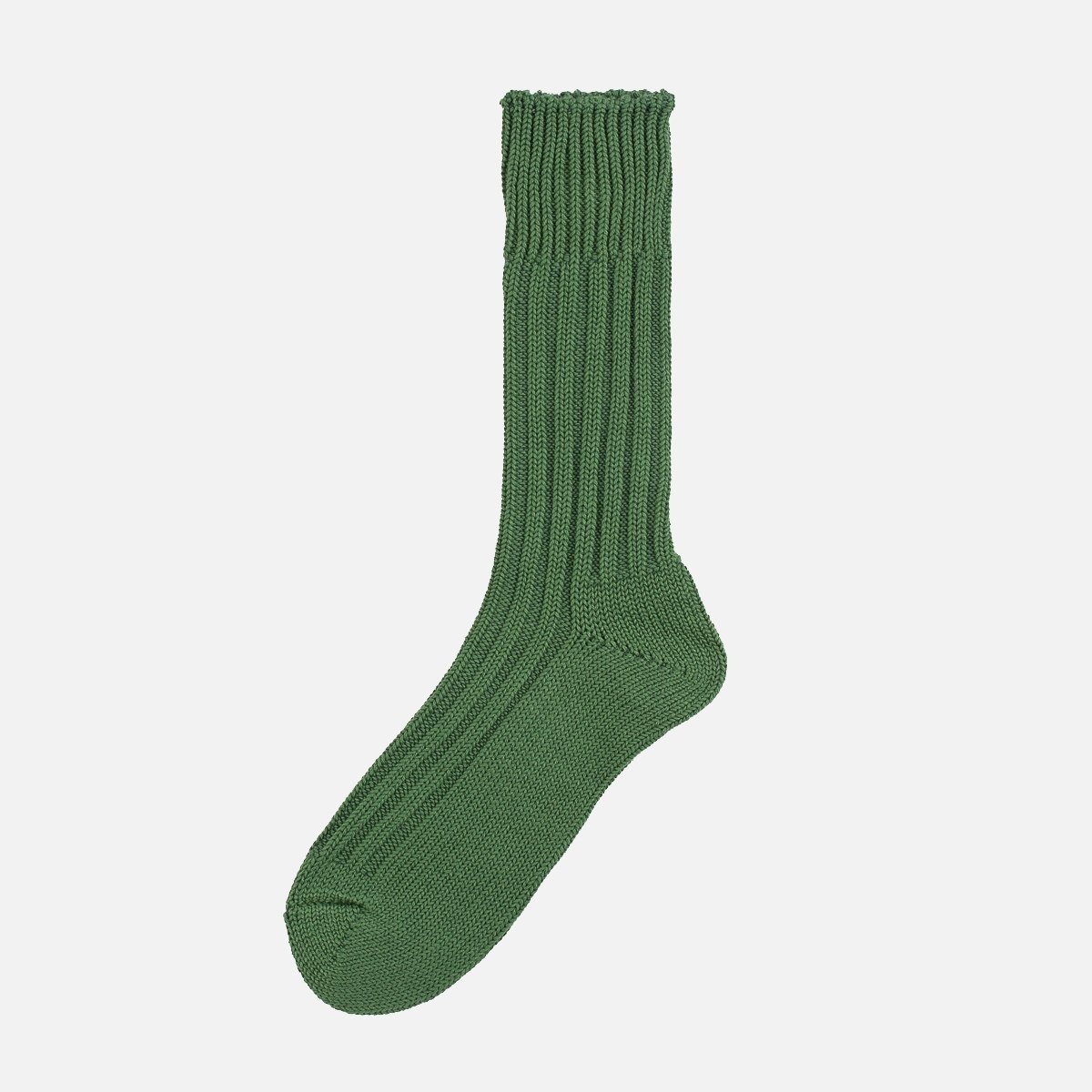 DEC-CAS-GRN Decka Cased Heavyweight Plain Socks - Green - 3