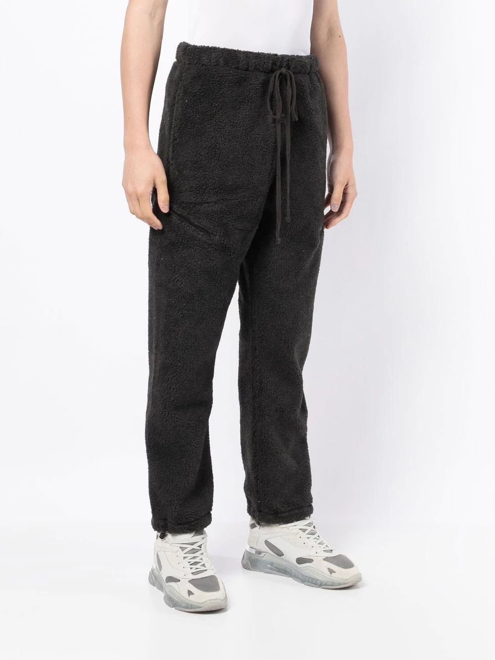 polar-fleece track pants - 3