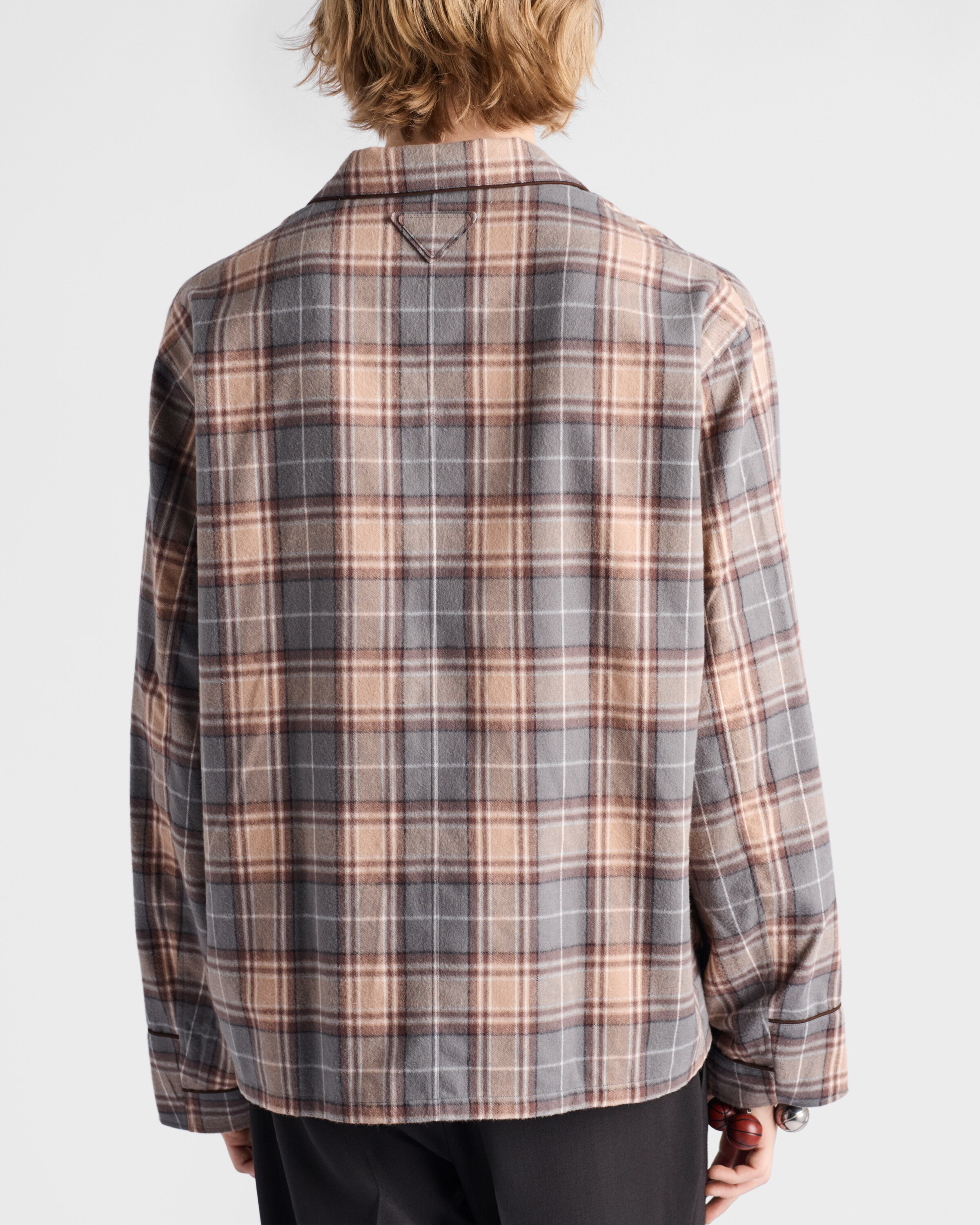 Checked cotton shirt - 5