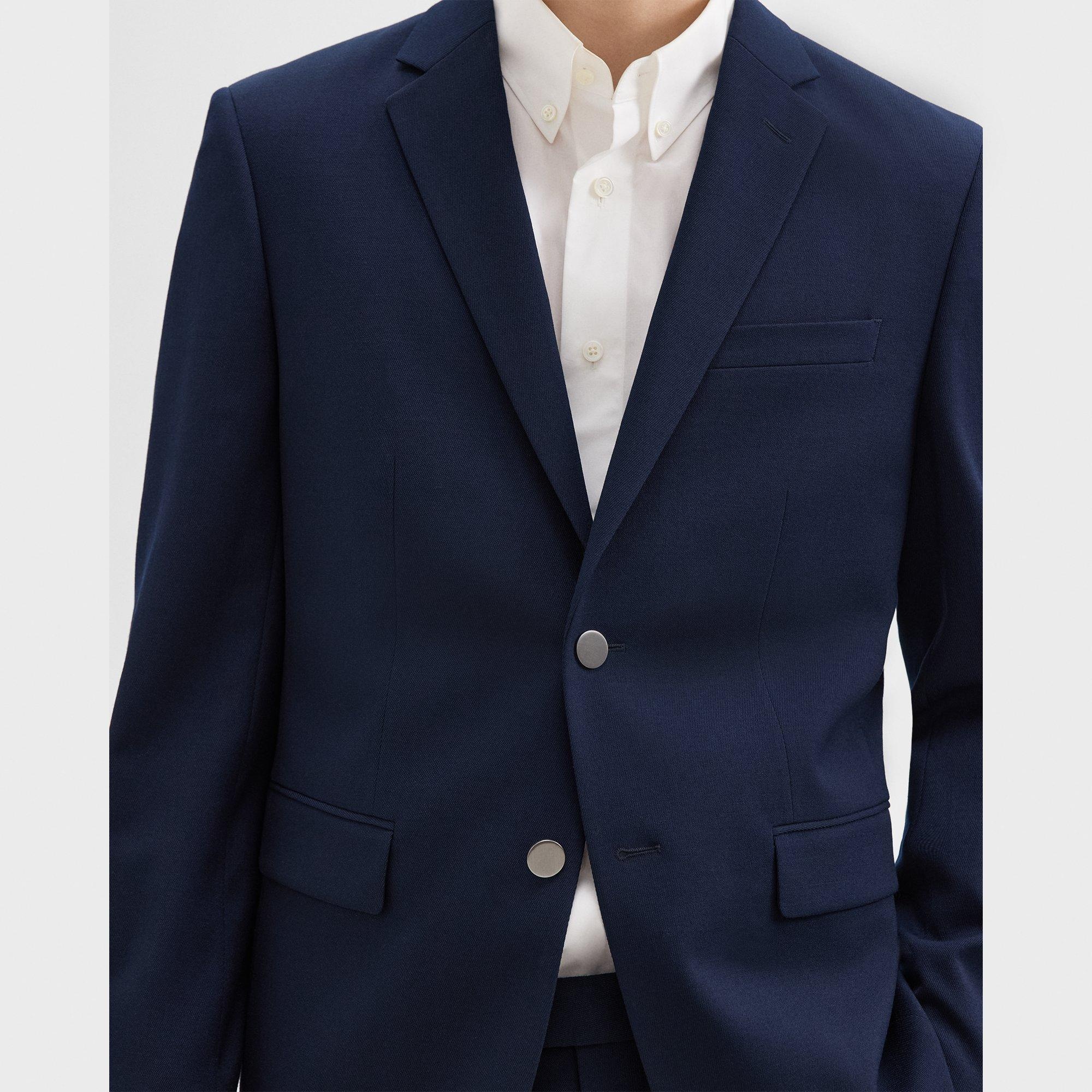 Morton Blazer in Textured Gabardine - 5