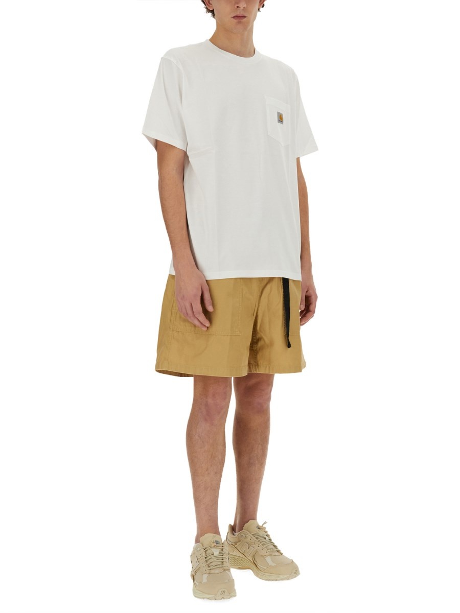 T-SHIRT IN COTONE CON TASCA - 2