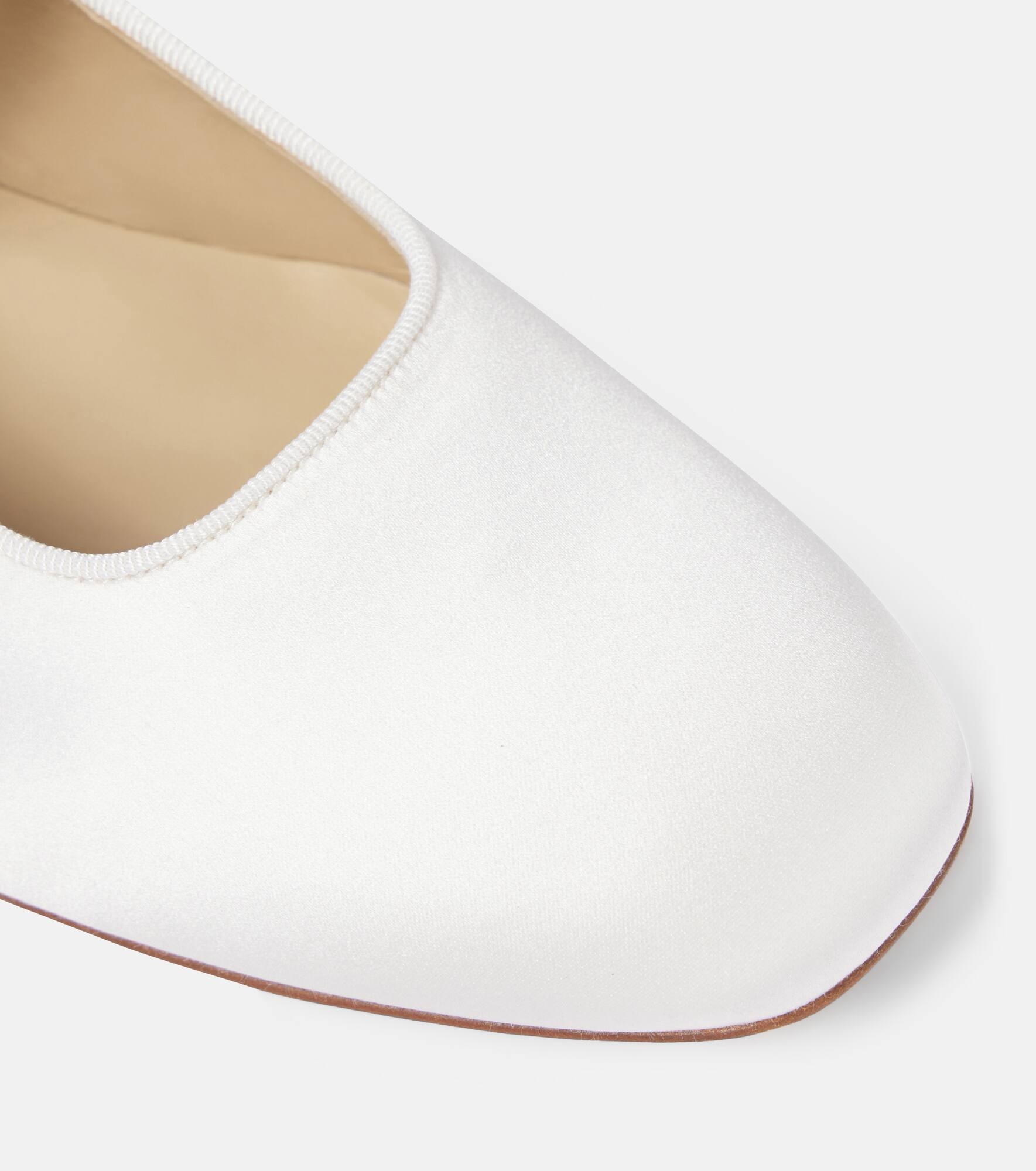 Satin Mary Jane flats - 5