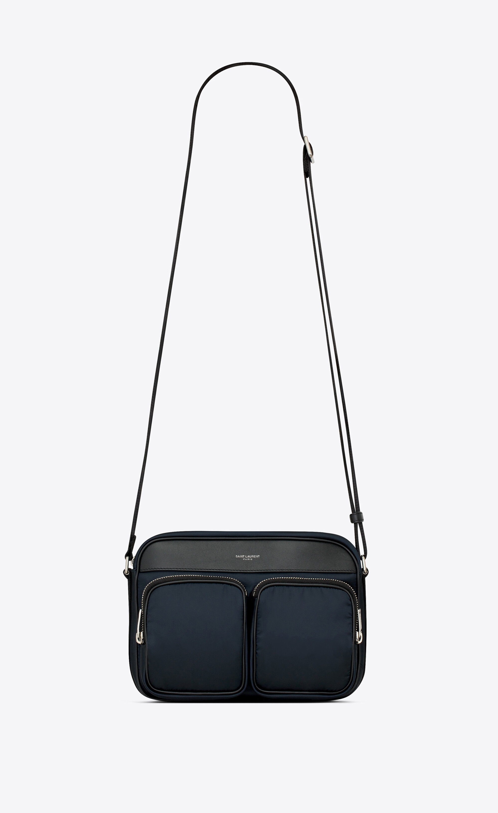 city saint laurent new camera bag in econyl® regenerated nylon - 1