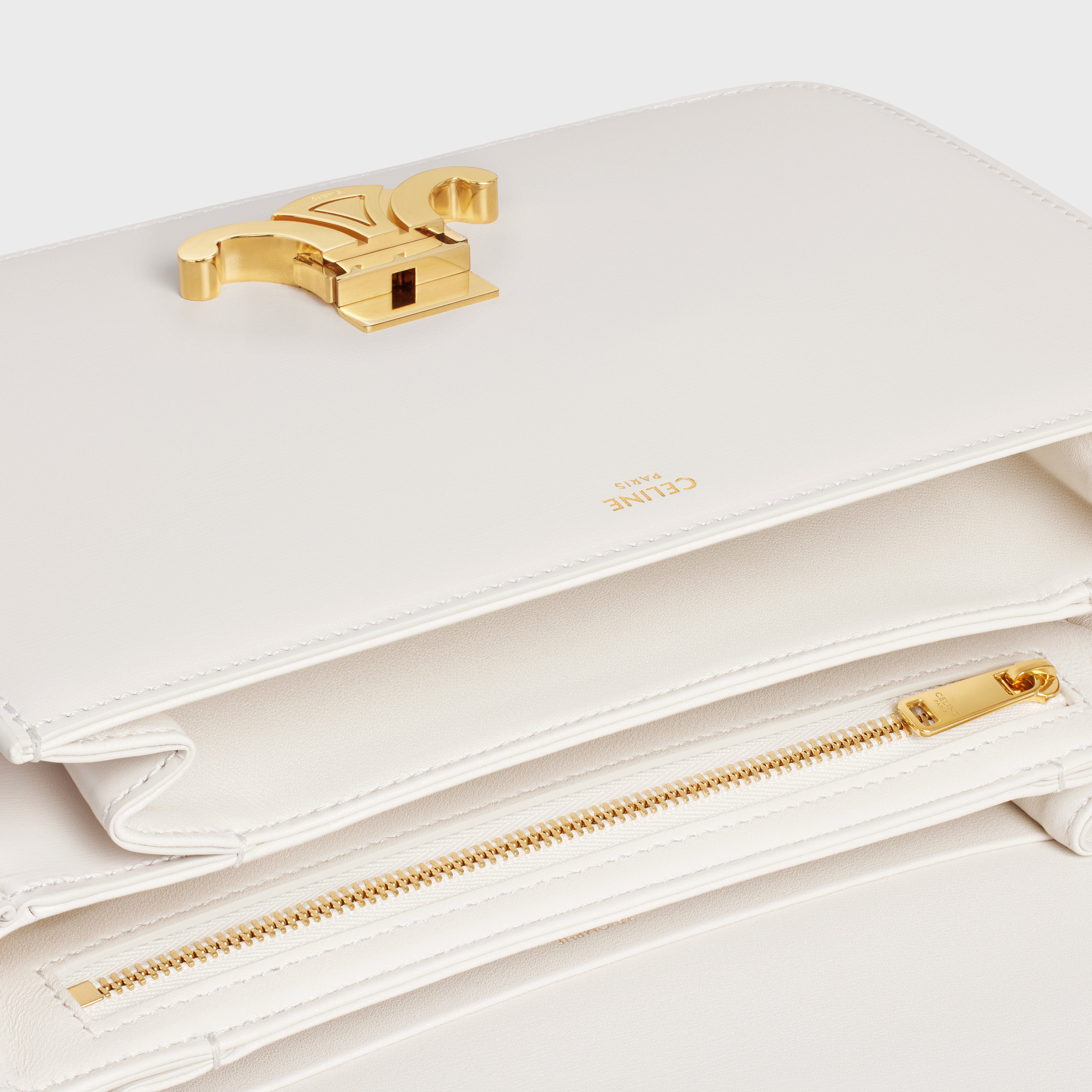CLASSIQUE TRIOMPHE BAG IN shiny calfskin - 4