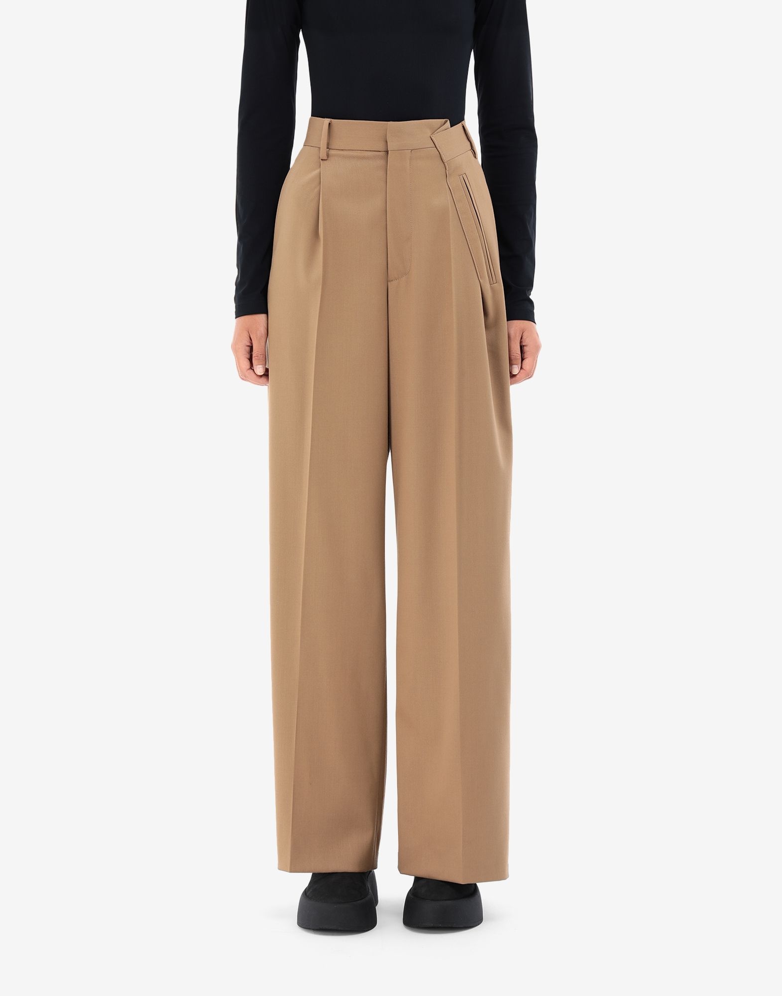 Pleat tailored trousers - 5