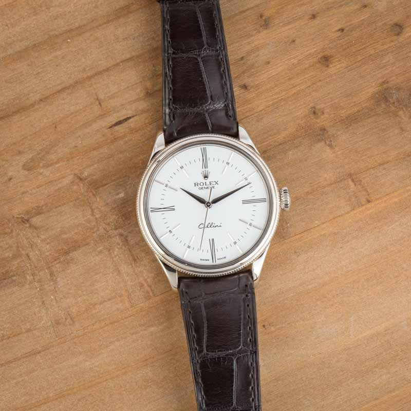 Rolex Cellini 50509 18k White Gold - 6
