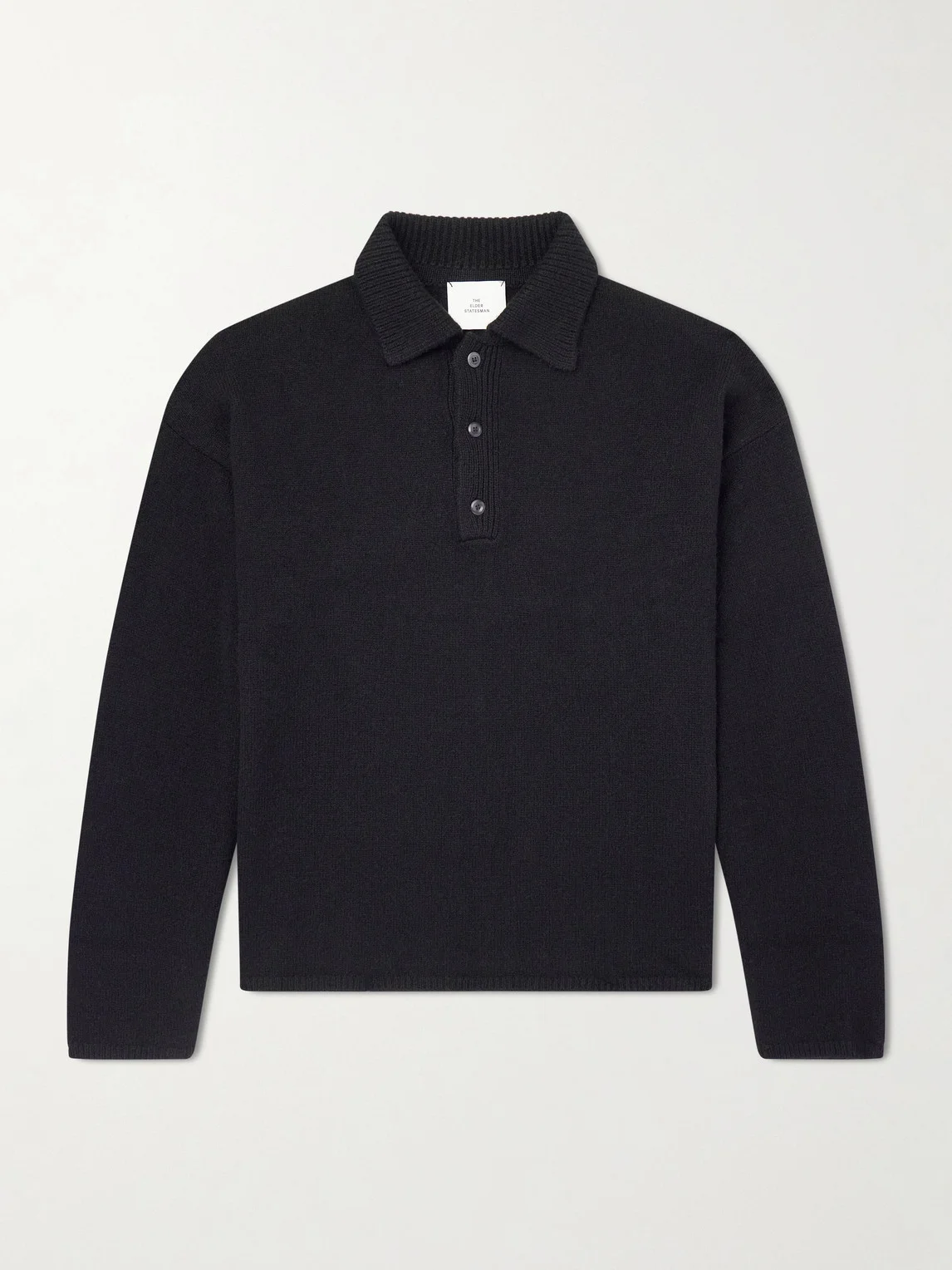 Dume Rugby Cashmere Polo Sweater - 1