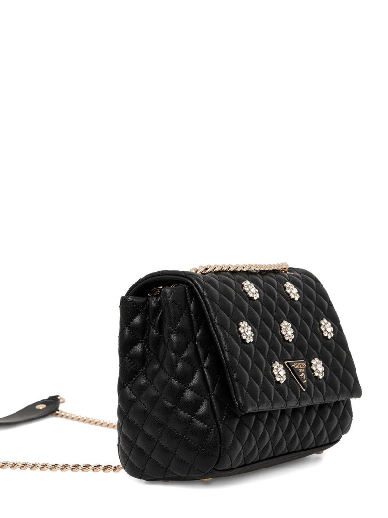 GUESS USA quilted floral cross body bag outlook