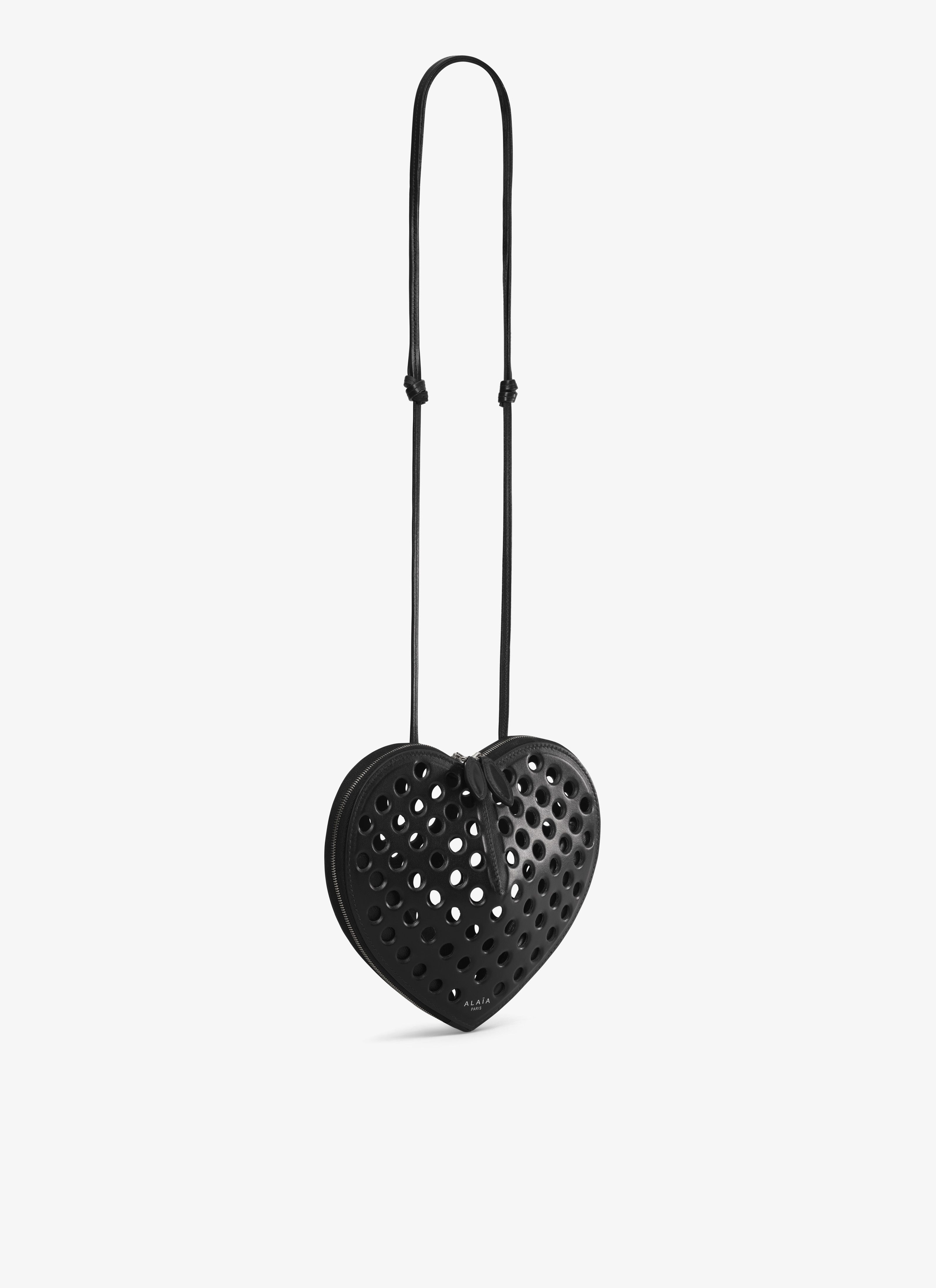 LE CŒUR BAG IN PERFORATED LAMBSKIN - 2