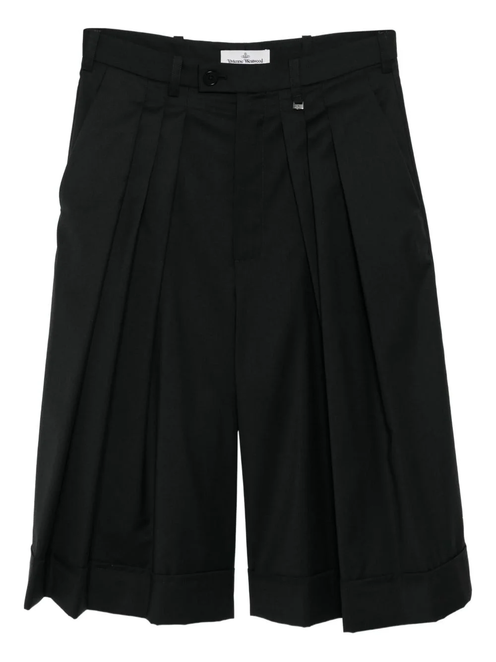 pleated trousers - 1