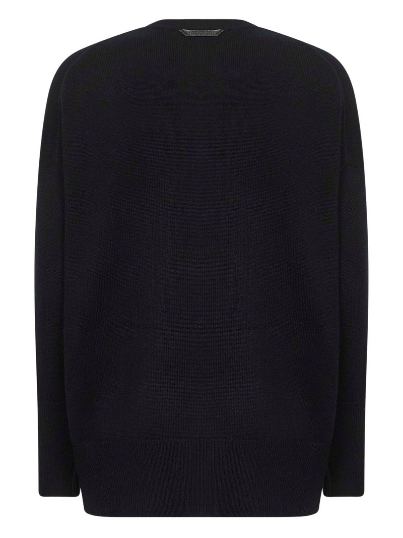 Brunello Cucinelli crew-neck cashmere sweater outlook