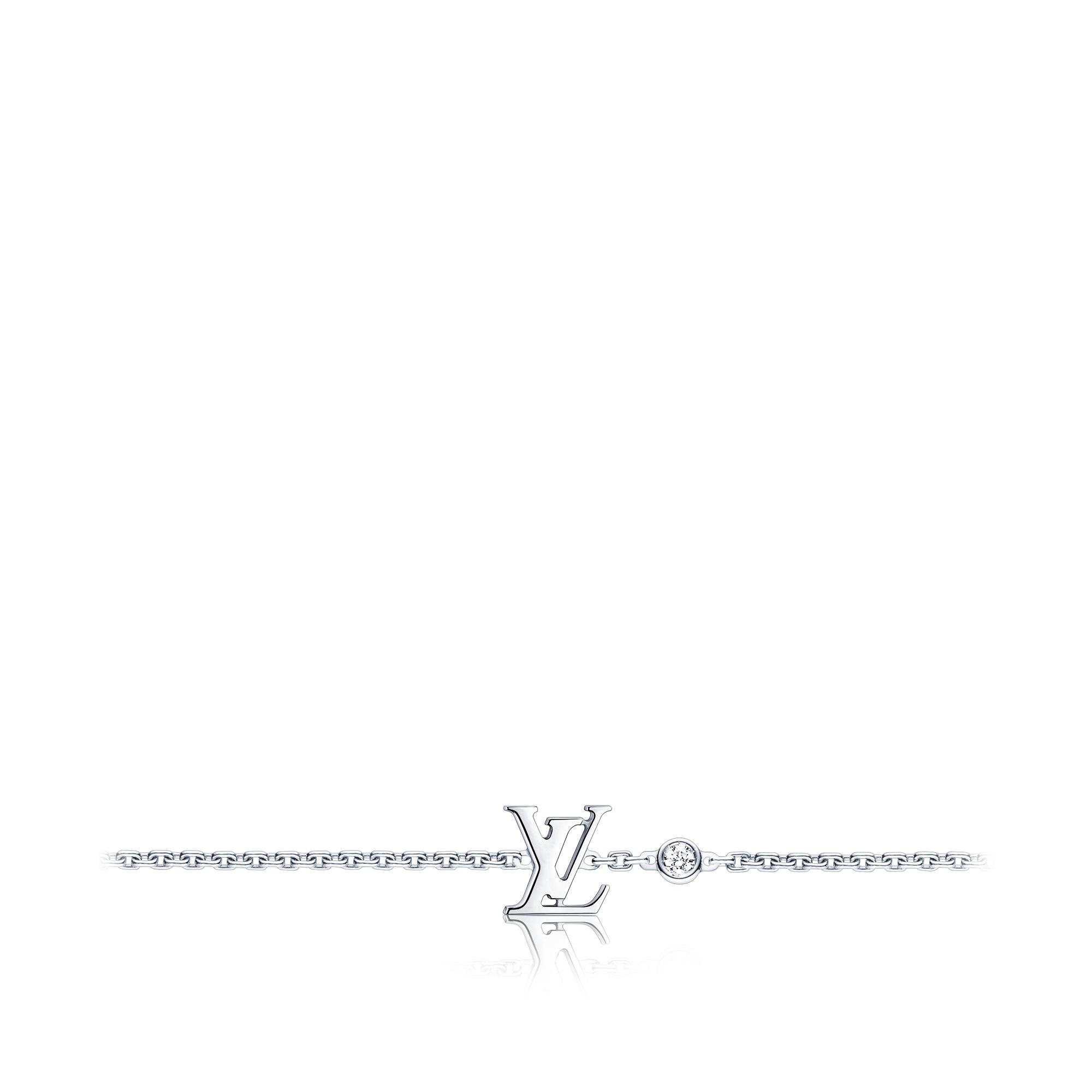 IDYLLE BLOSSOM LV BRACELET, WHITE GOLD AND DIAMOND - 1