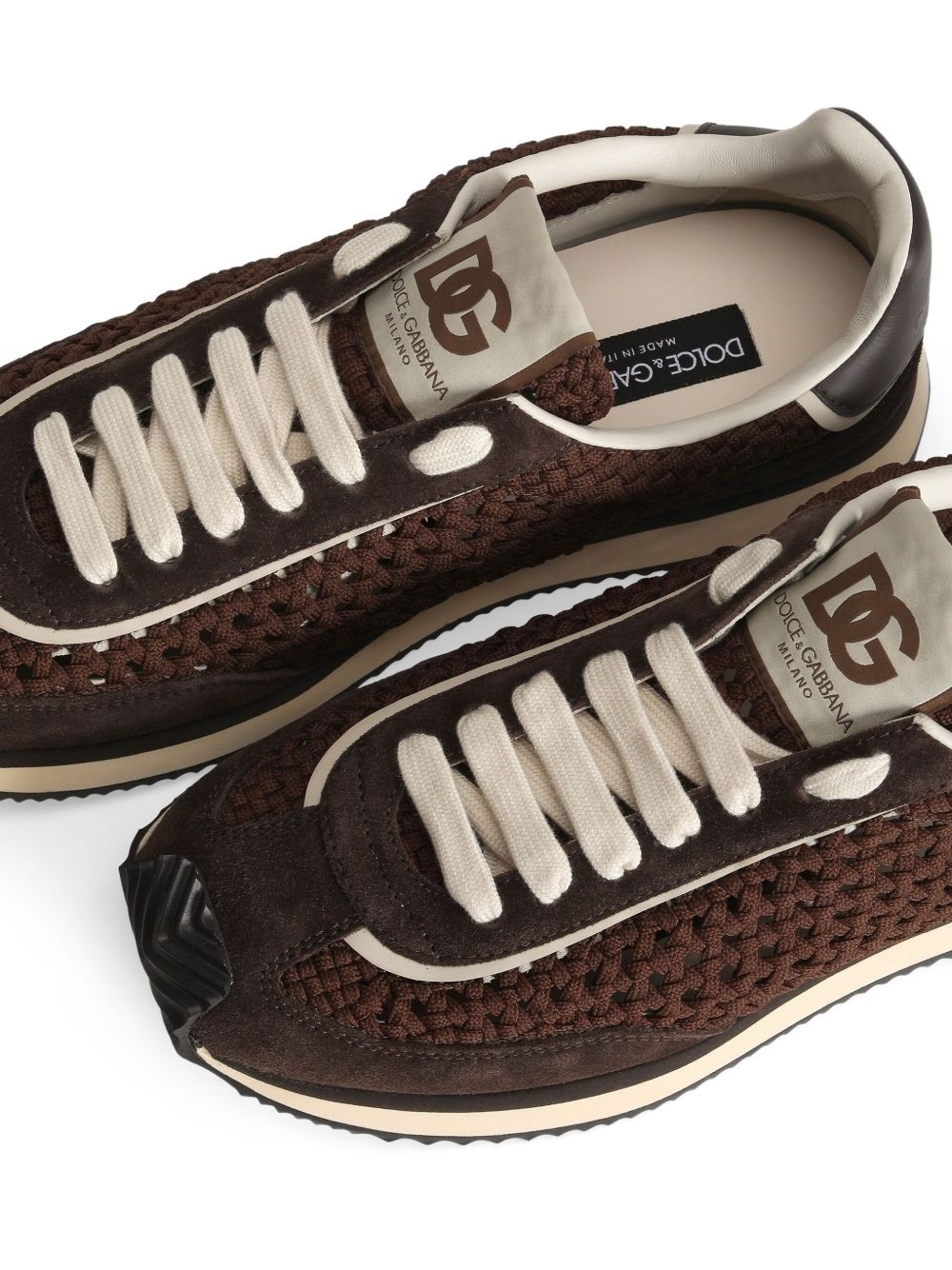 interwoven sneakers - 4