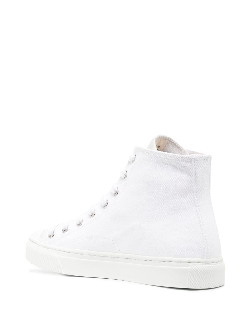 Orb-print canvas high-top sneakers - 3