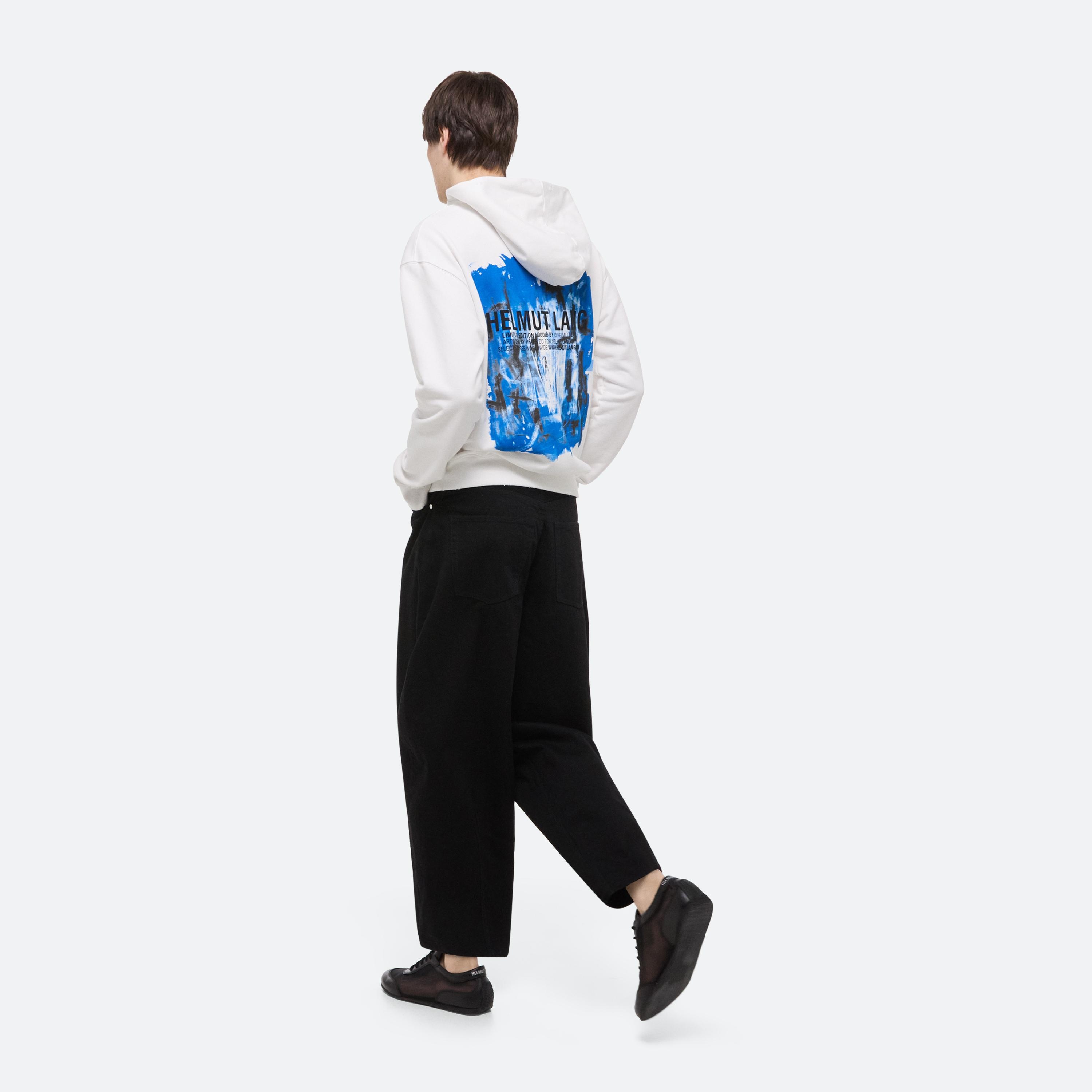 BLUE SCRIBBLE HOODIE - 7
