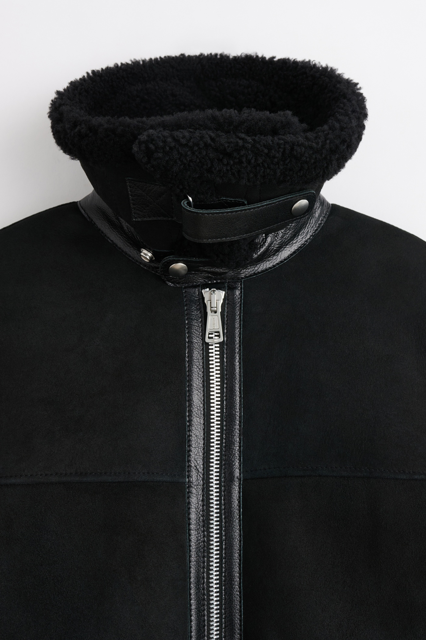 Pilot Jacket Black Shearling - 7
