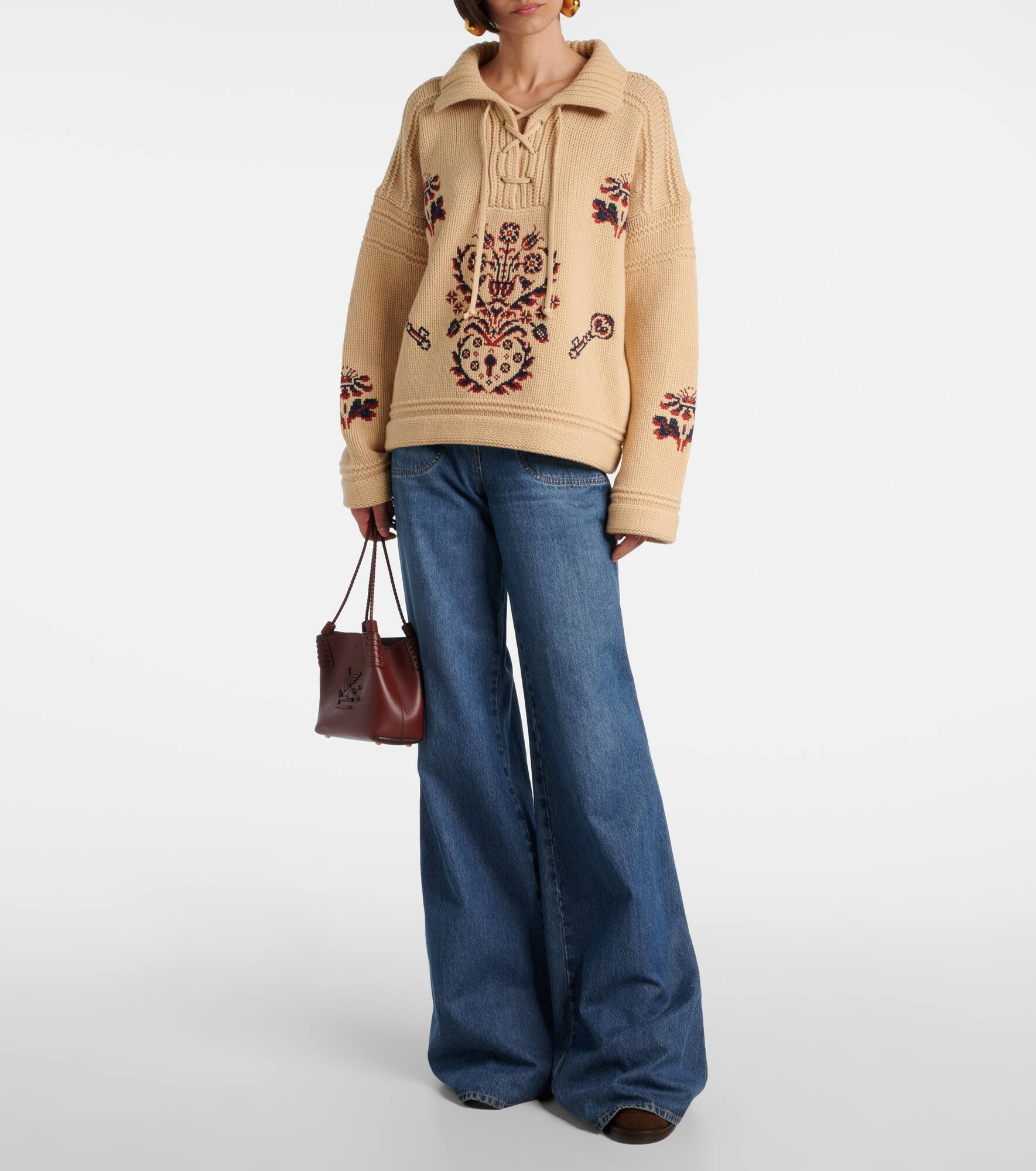 Wool and cashmere sweater - 2