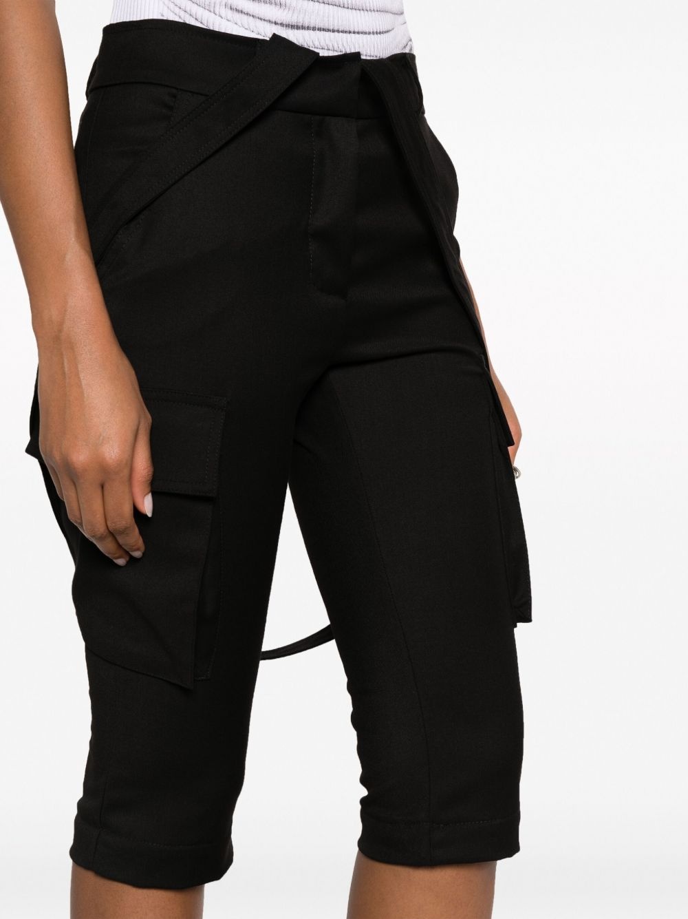 detachable-leg cargo trousers - 6