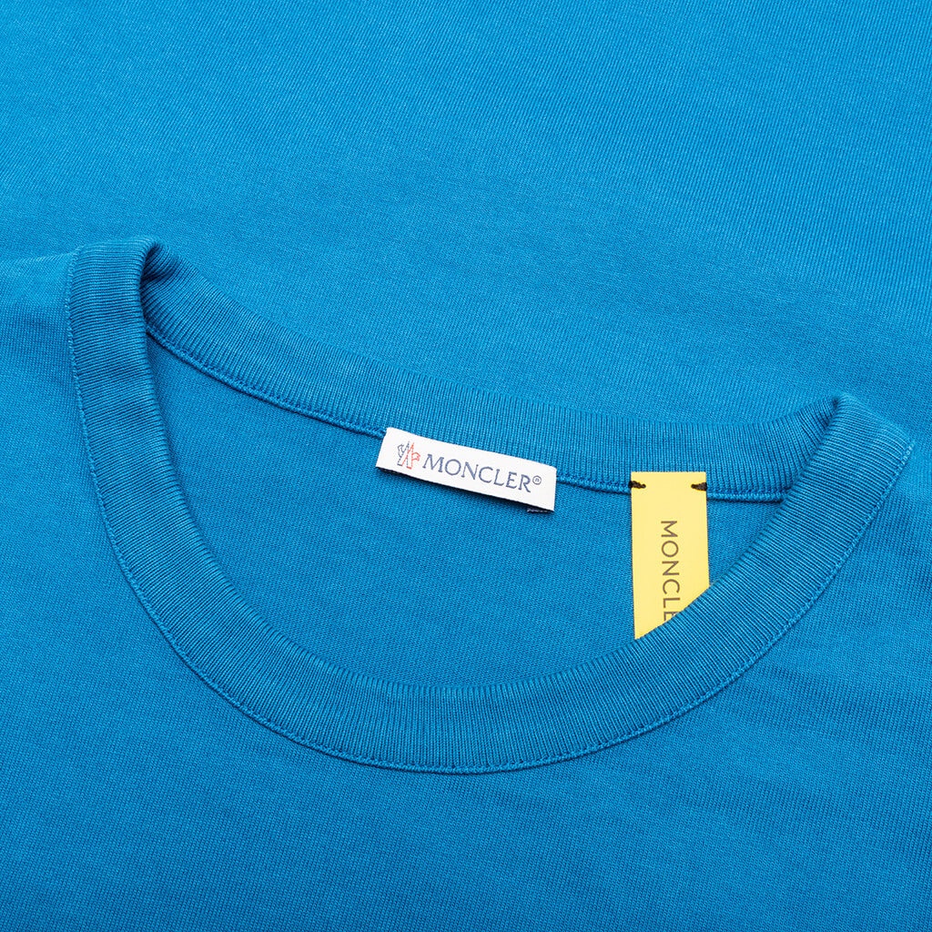 MONCLER GENIUS X SALEHE BEMBURY LOGO T-SHIRT - NAVY - 4