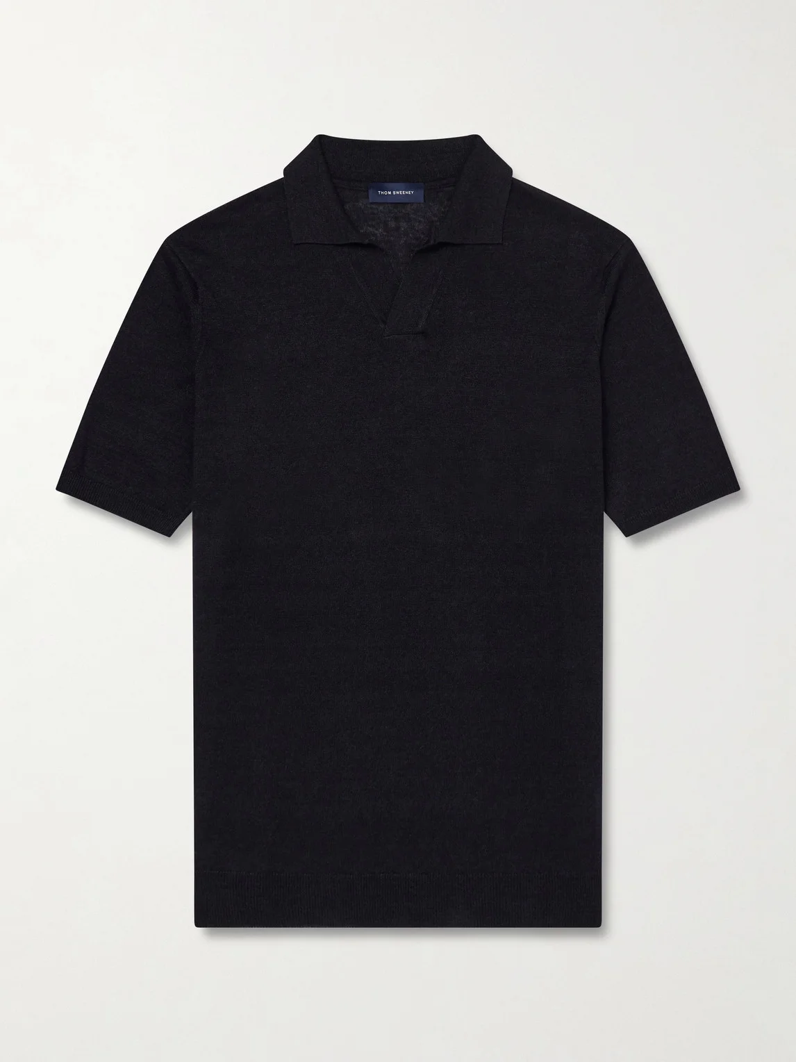 Linen and Cotton-Blend Polo Shirt - 1