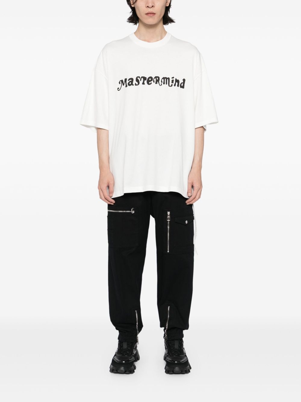 logo-print T-shirt - 2