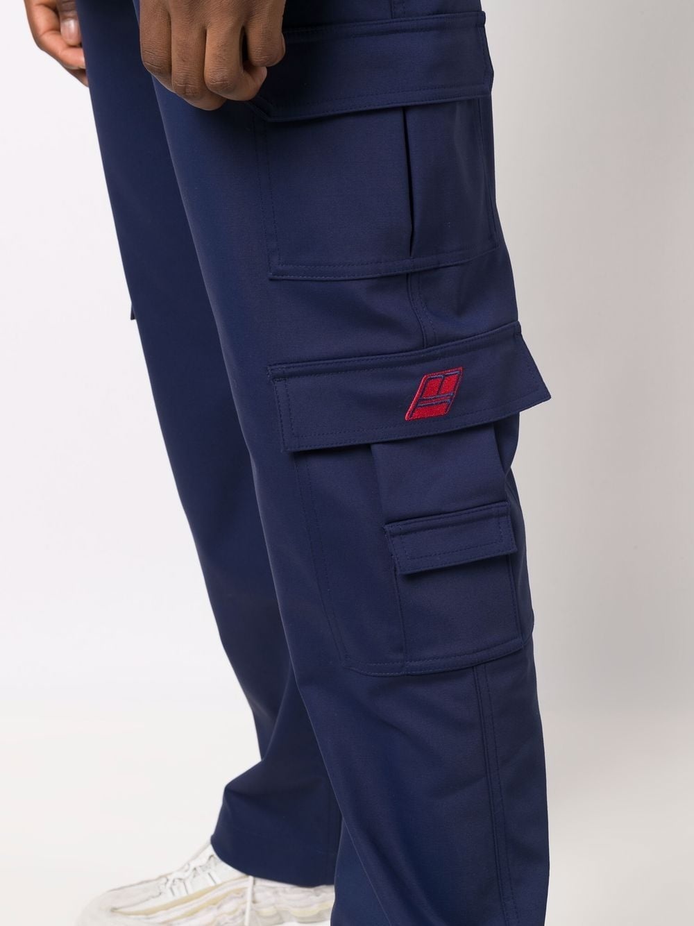 straight-leg cargo trousers - 5