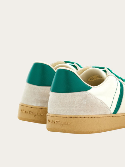 FERRAGAMO Low sneaker with signature outlook