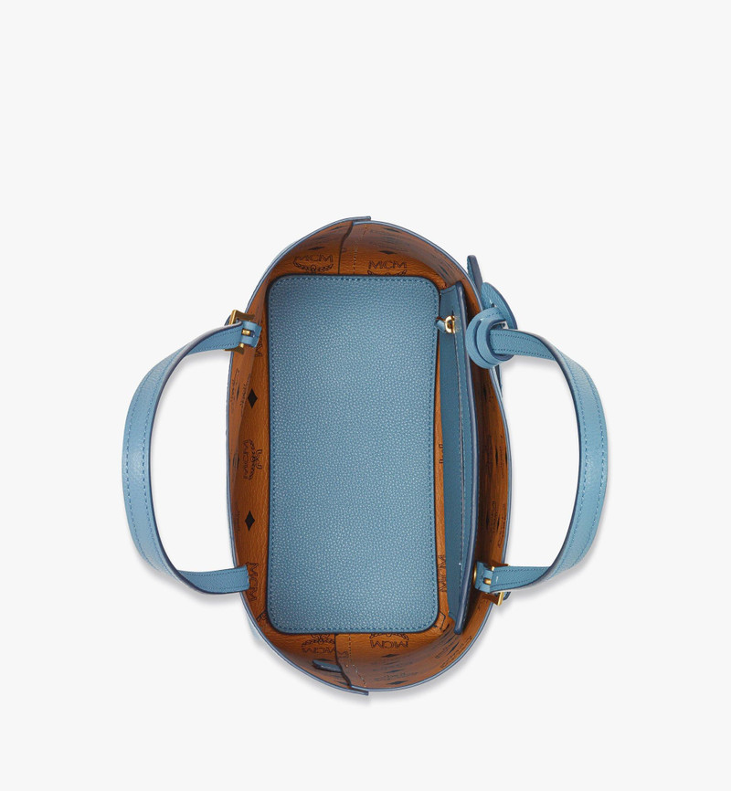 Himmel Shopper in Embossed Logo Leather 4