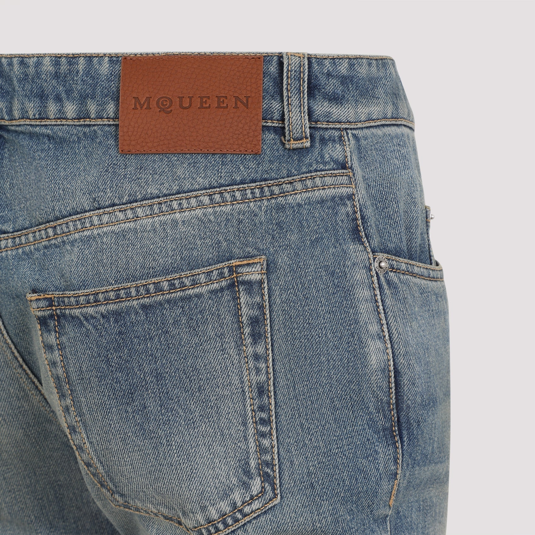 Alexander Mcqueen Cotton Jeans Women - 3