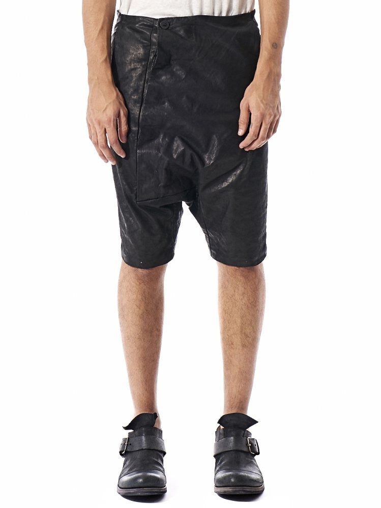 Vegetable-Tanned Calf Leather Short - 1