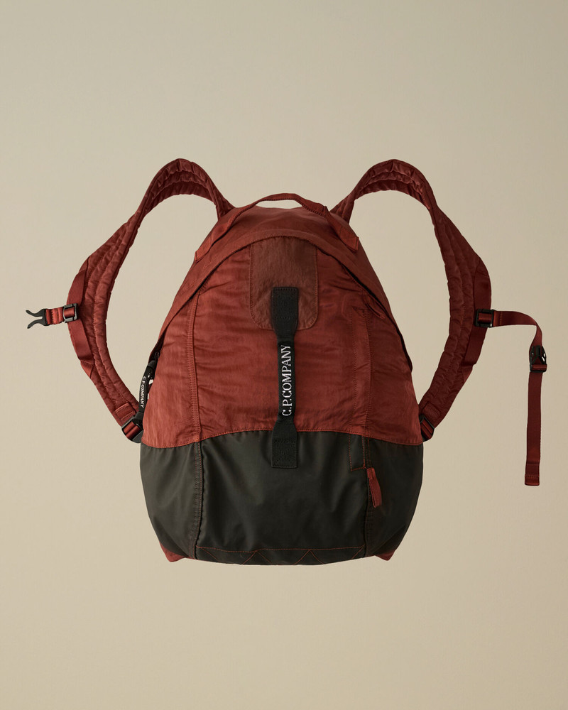 Nylon B Rounded Backpack 1