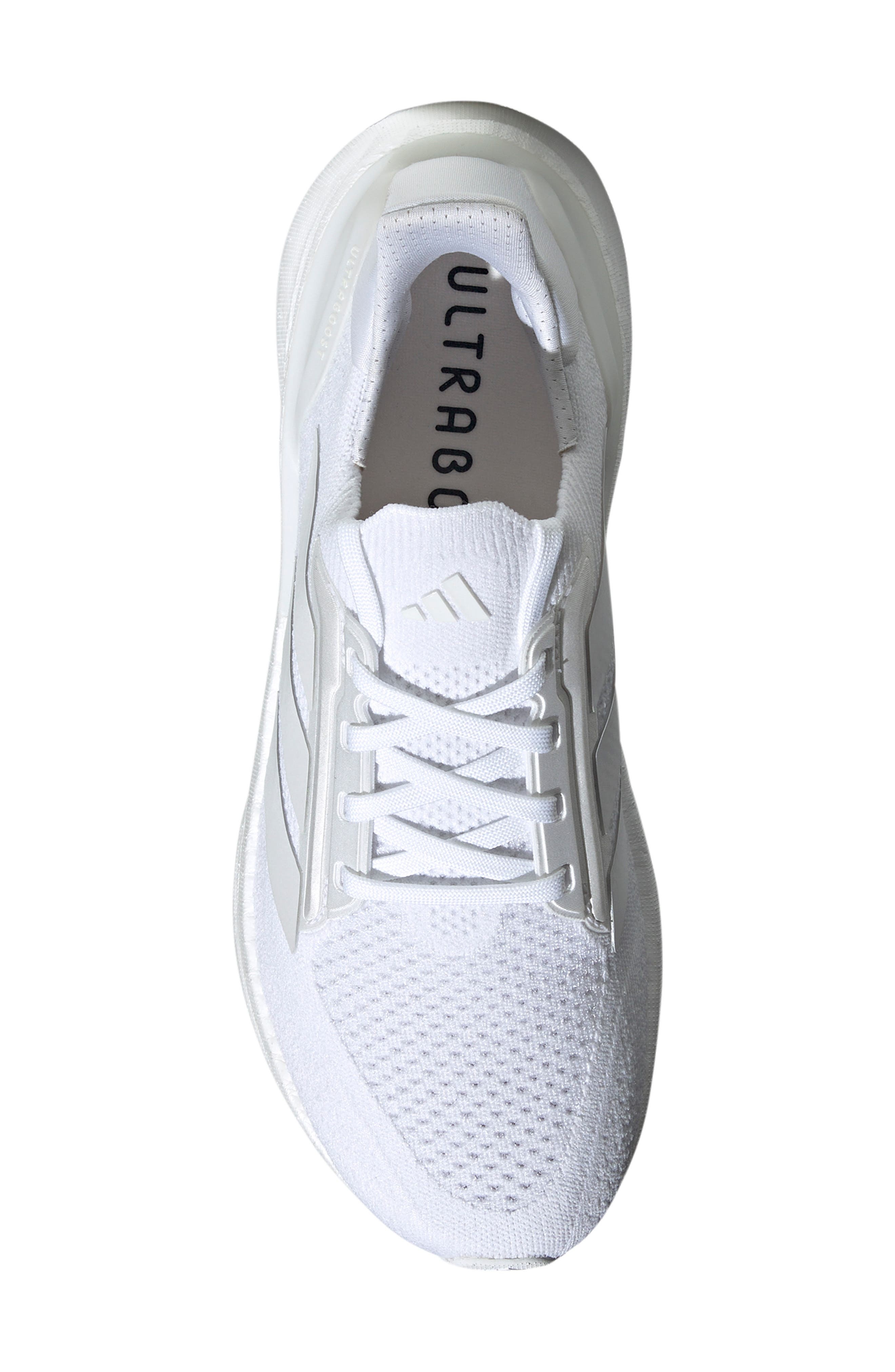 adidas Ultraboost 5x Running Shoe in White/White/Black at Nordstrom - 4