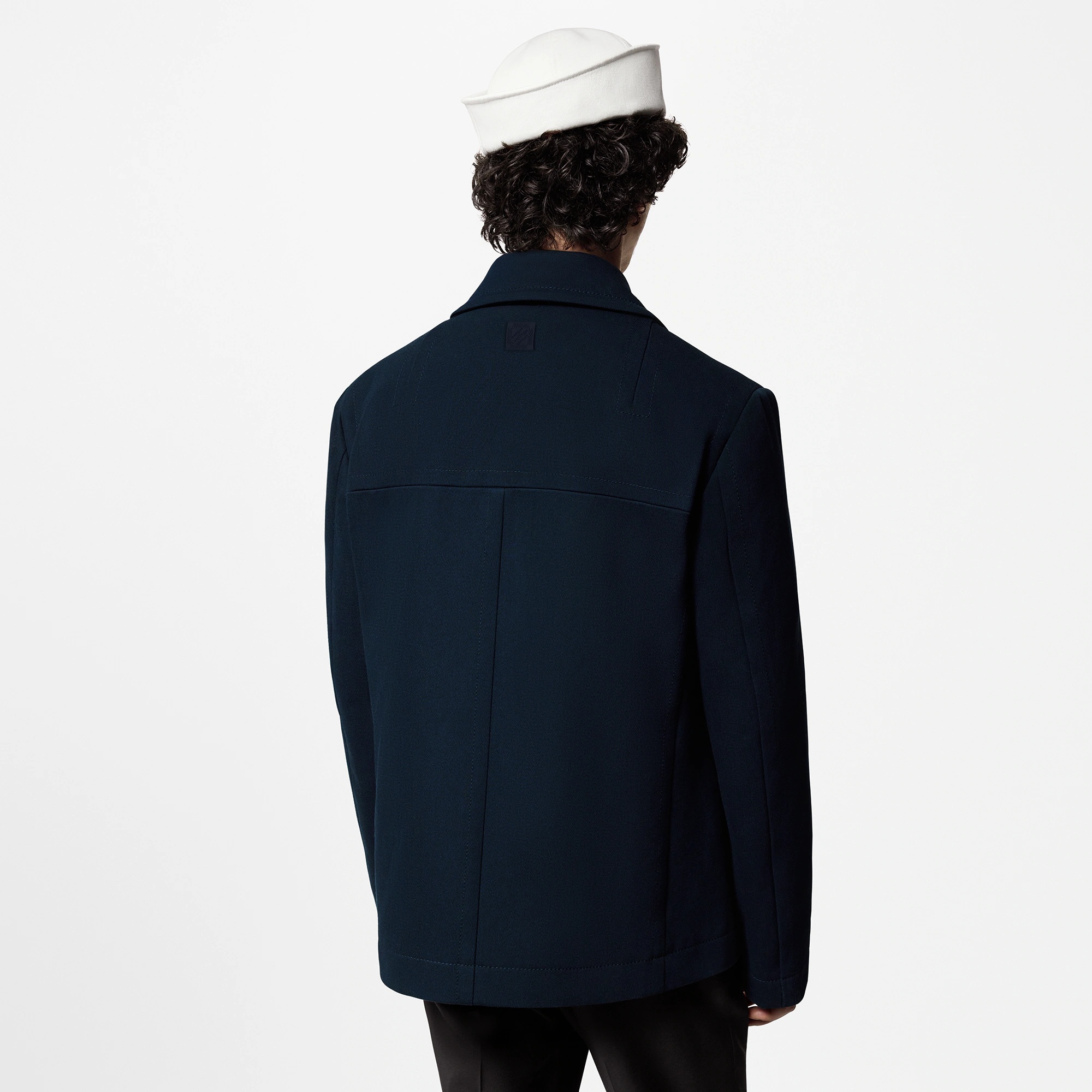 Cotton-Blend Pea Coat - 4