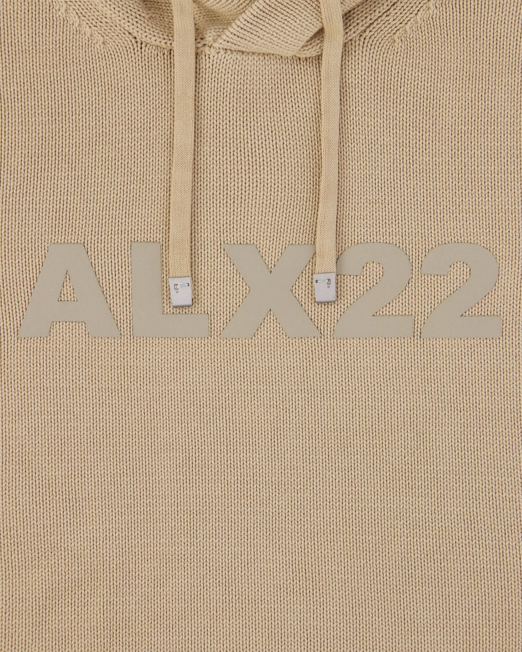 TREATED LOGO KNIT HOODED SWEATER - 13