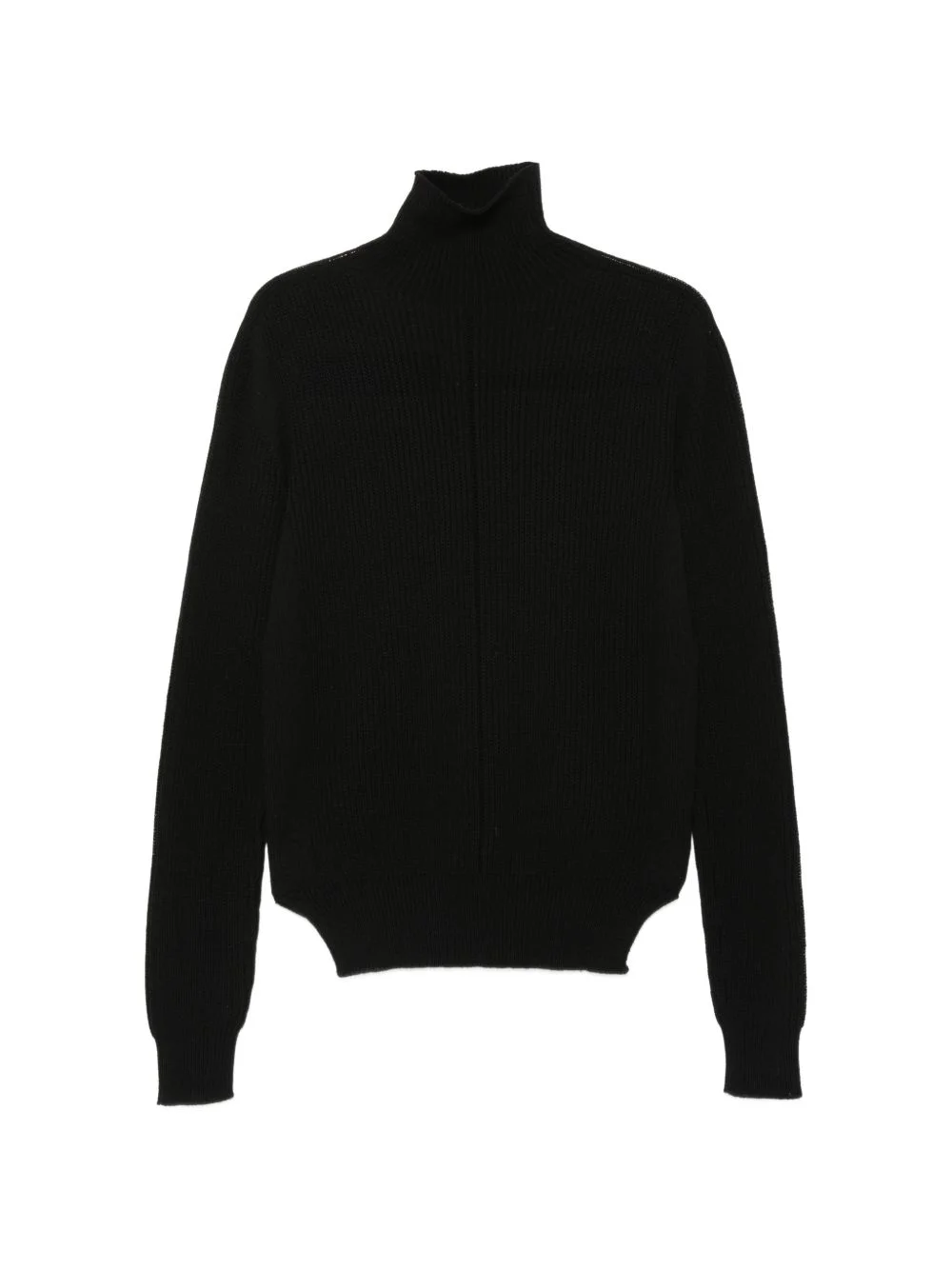 Fisherman ribbed-knit roll-neck sweater - 1